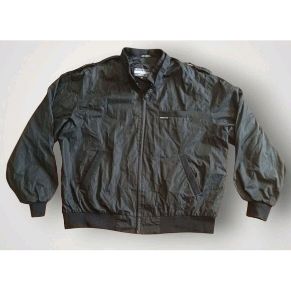 Member's Only Men's Vintage Soft Shell Jacket Black Size 2XLT - Picture 1 of 7